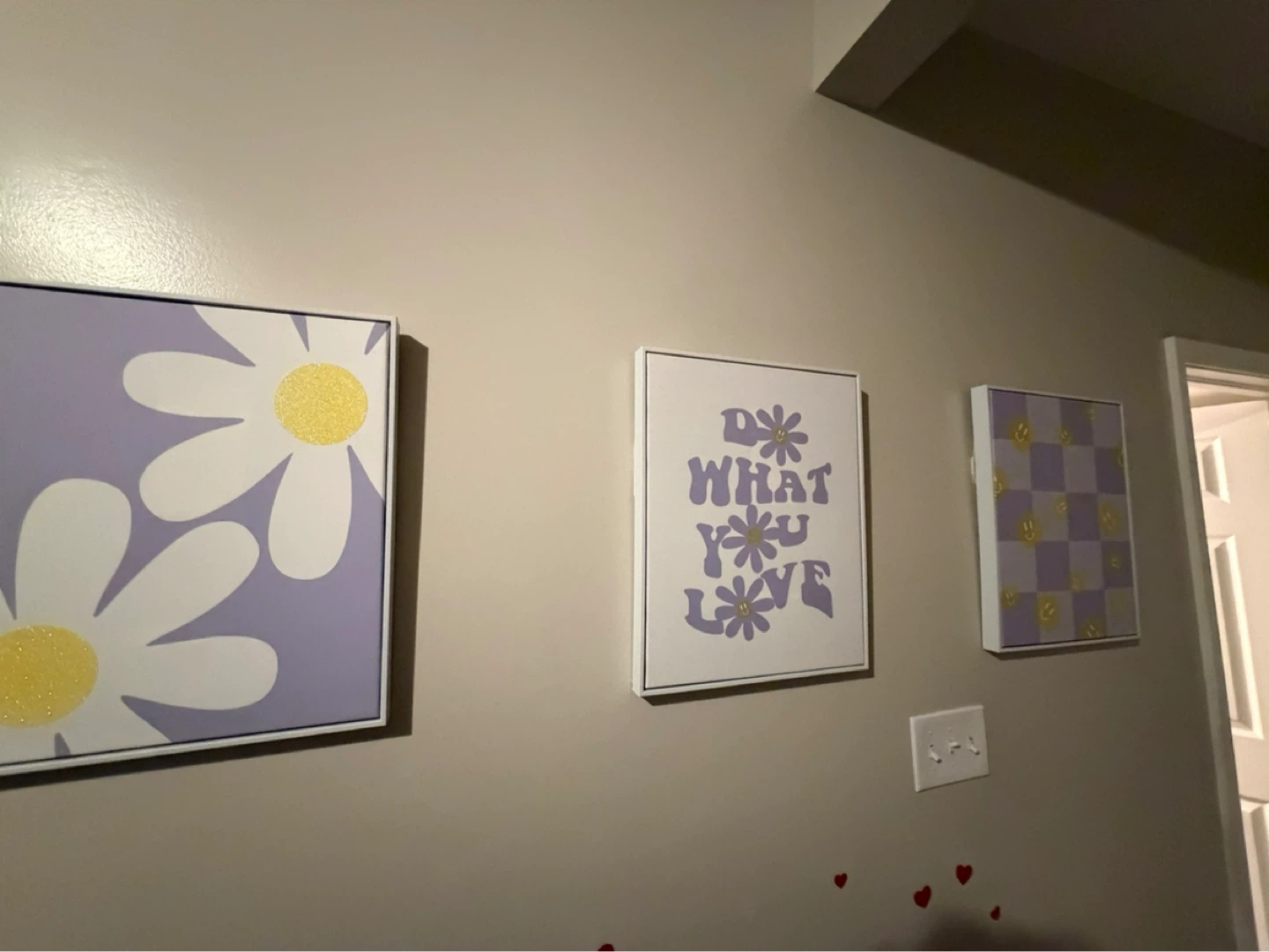 Set of 3 Framed Wall Art - Daisies - photo 5