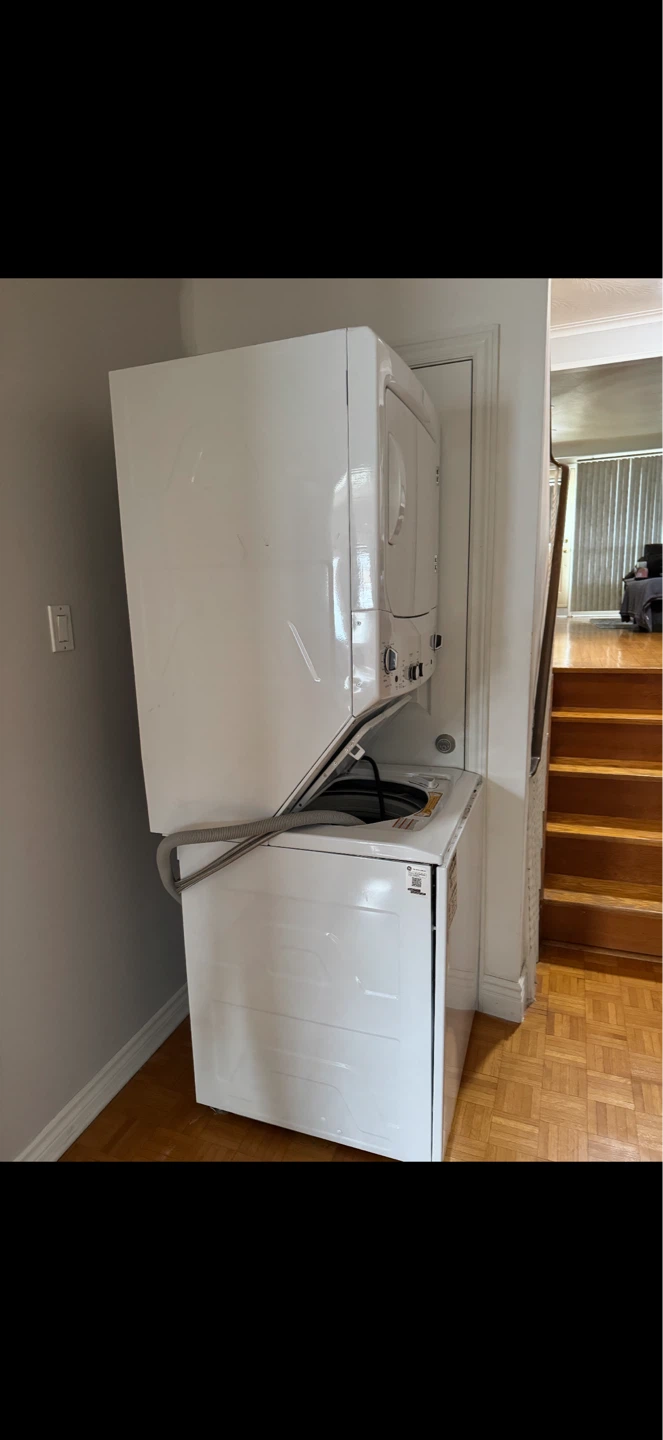 GE Stackable Washer and Dryer - photo 2