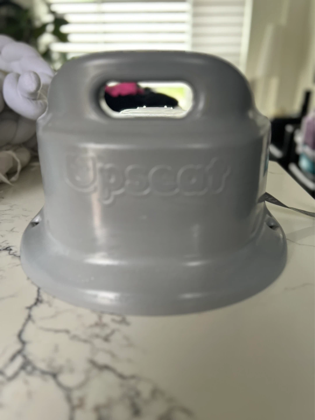 Upseat Booster Seat with Tray( Grey ) - photo 3