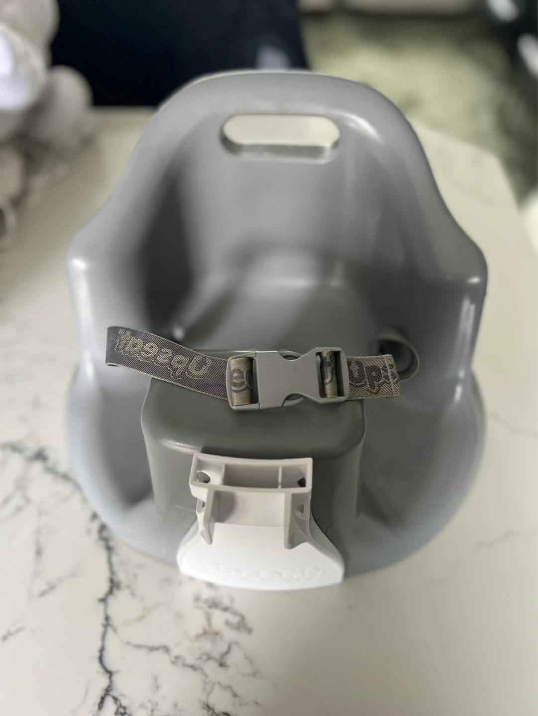 Upseat Booster Seat with Tray( Grey ) - photo 5