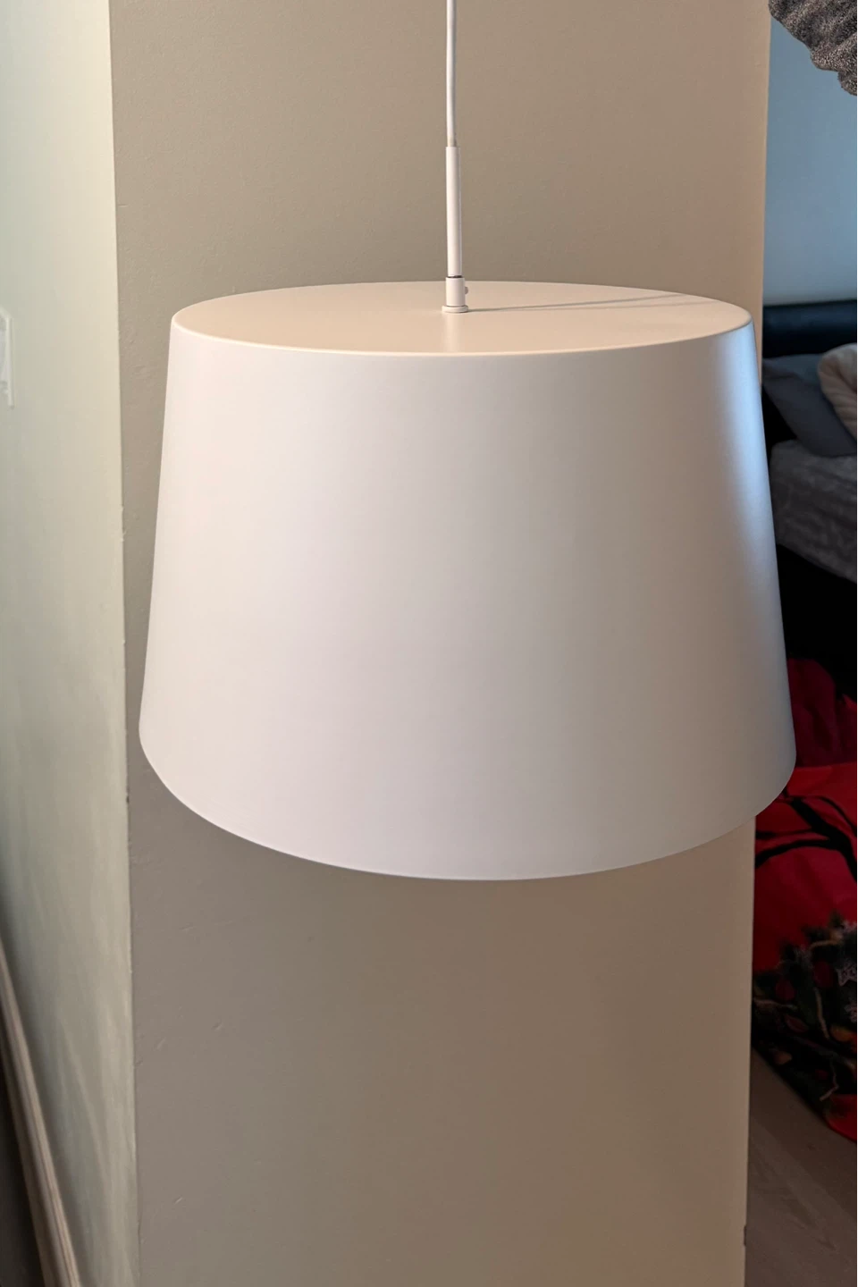 NEW Kate Drum Pendant Light - Matte White - photo 3