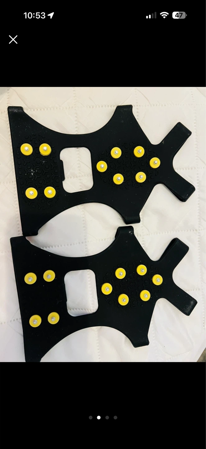 Black Ice Cleats for Shoes