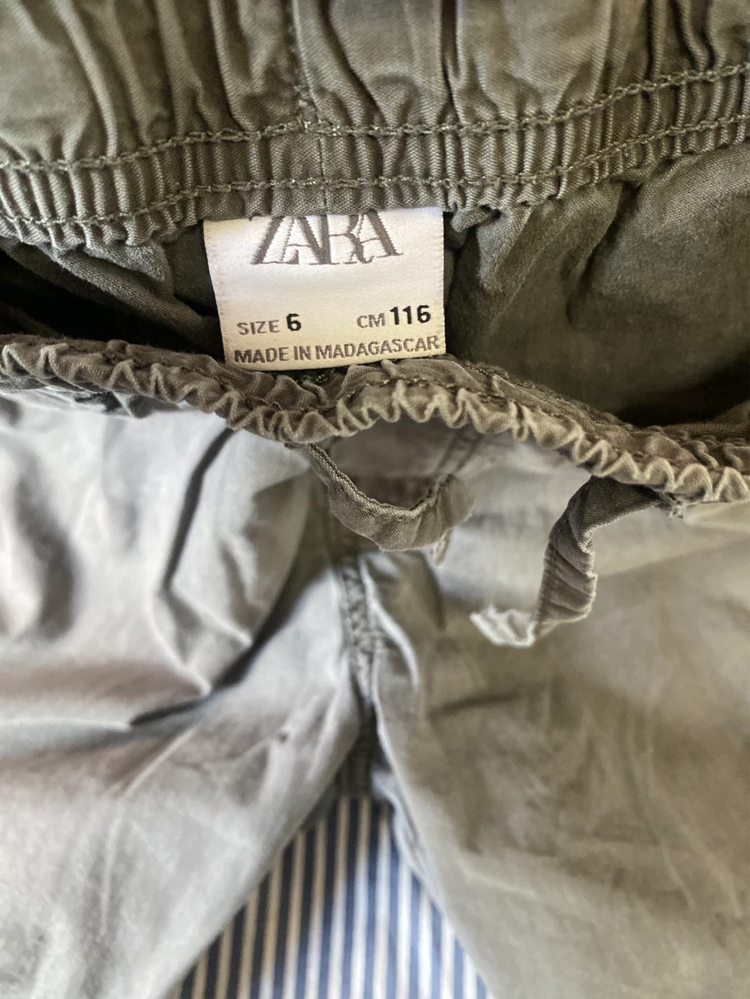 Zara Kids Shorts Size 6 Grey - photo 4