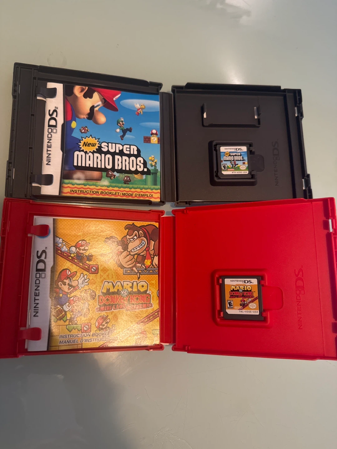 Nintendo DS Games: New Super Mario Bros. & Mario vs. Donkey Kong