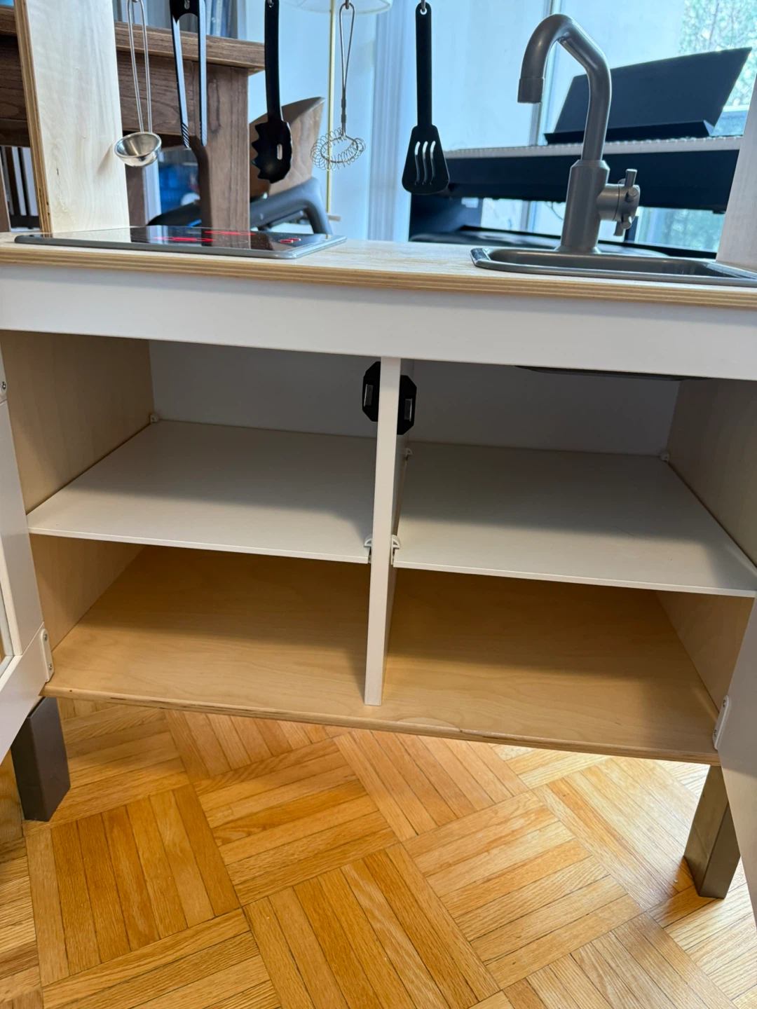 Wooden Play Kitchen with Accessories(ikea) - photo 3