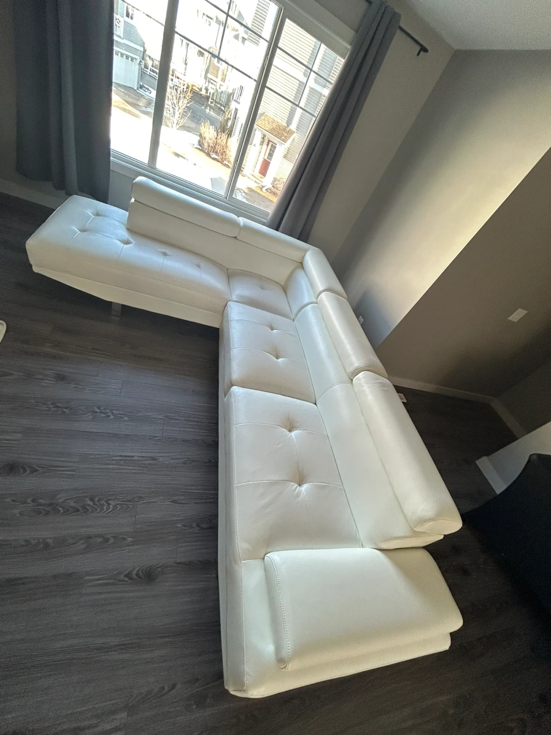 White Sectional Sofa