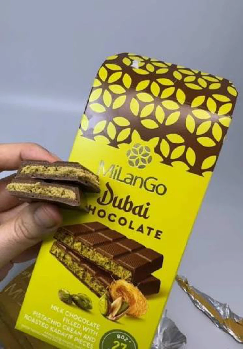 MilanGo Dubai Chocolate Bar