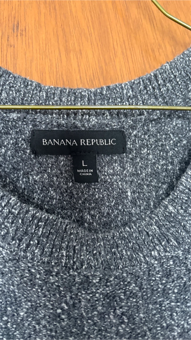Banana Republic Grey Sleeveless Size L