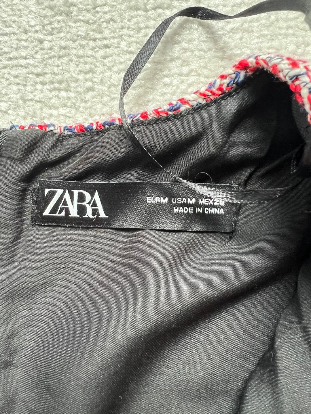 ZARA Tweed Dress - Size USA Medium - photo 2