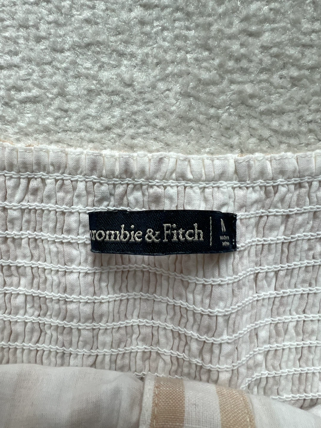 Abercrombie & Fitch Striped Button-Front Dress - Size M - photo 2