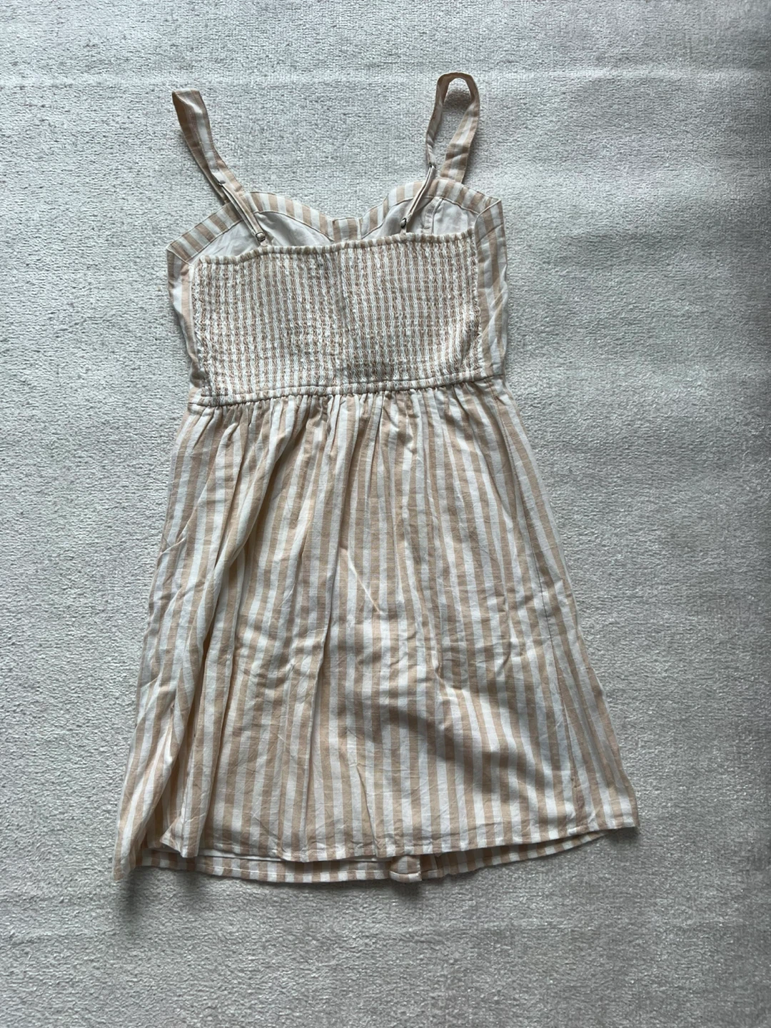 Abercrombie & Fitch Striped Button-Front Dress - Size M - photo 4