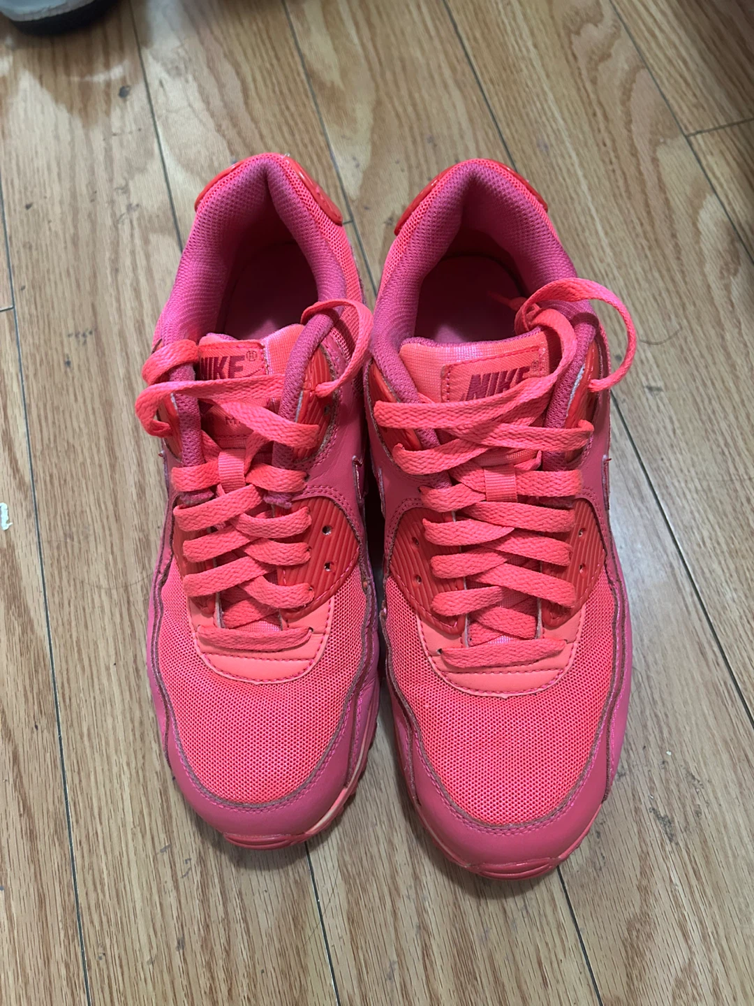 Size 6Y Pink Nike Air Max 90 Shoes - photo 2