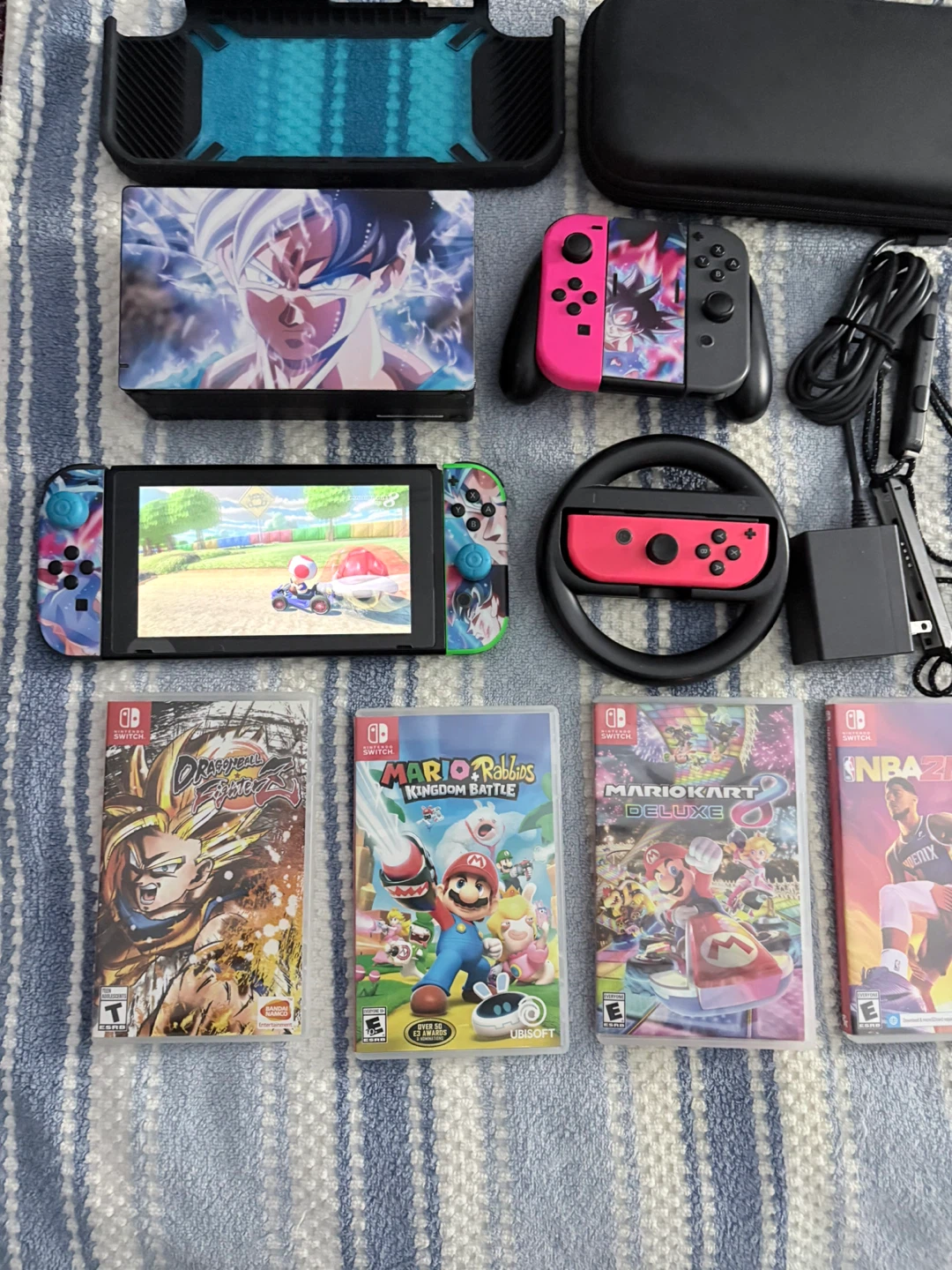 Nintendo Switch Bundle with Games and Accessories - photo 4