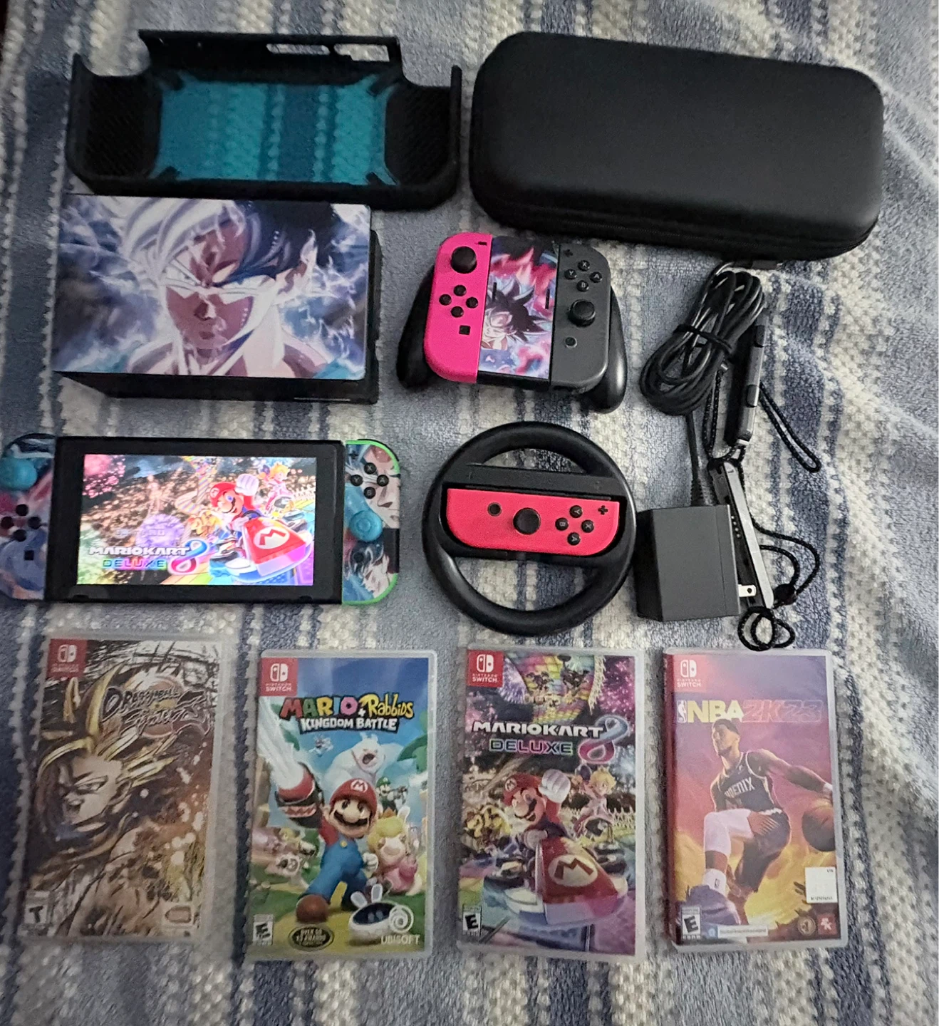 Nintendo Switch Bundle with Games and Accessories - photo 3