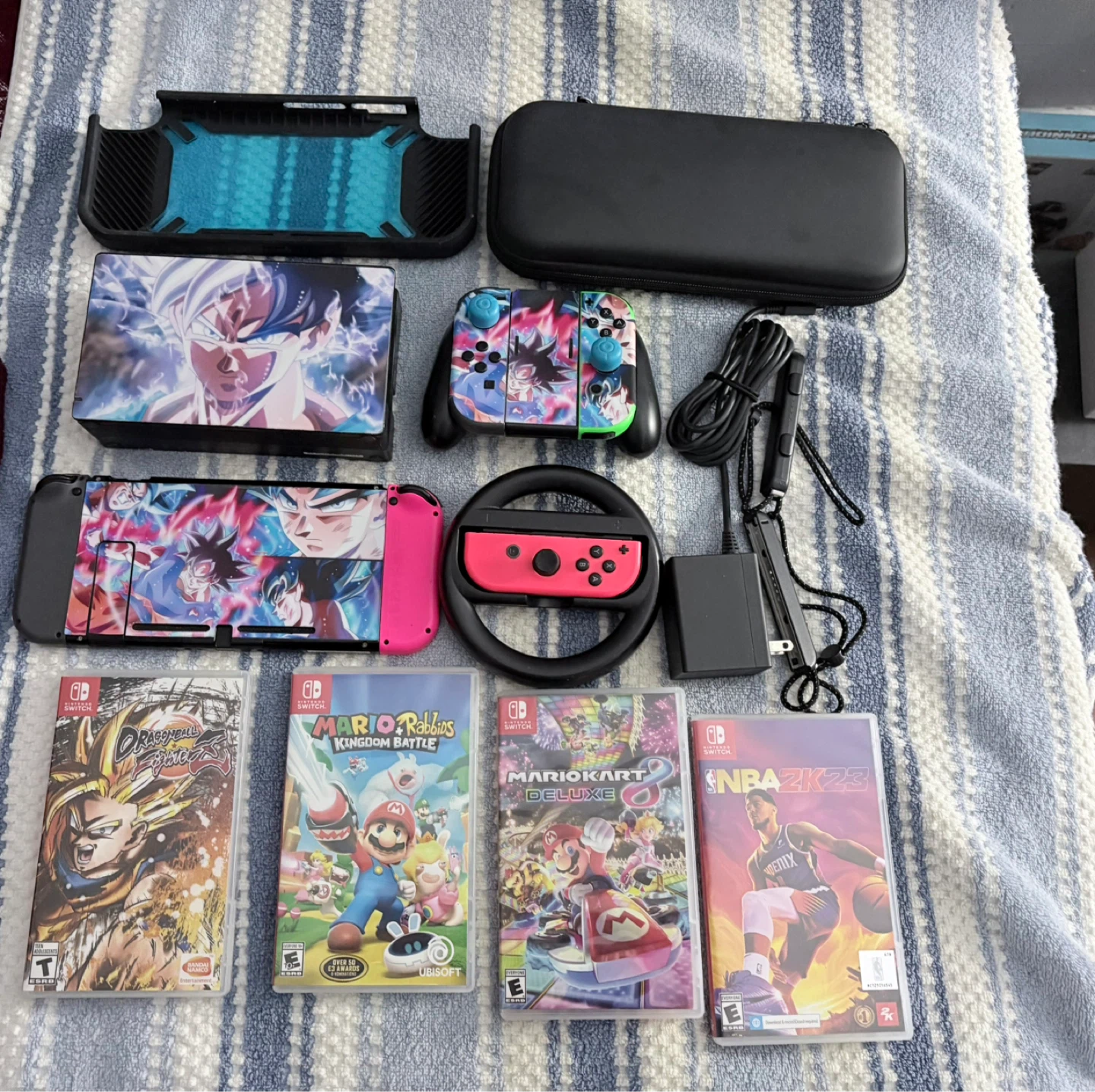 Nintendo Switch Bundle with Games and Accessories - photo 2