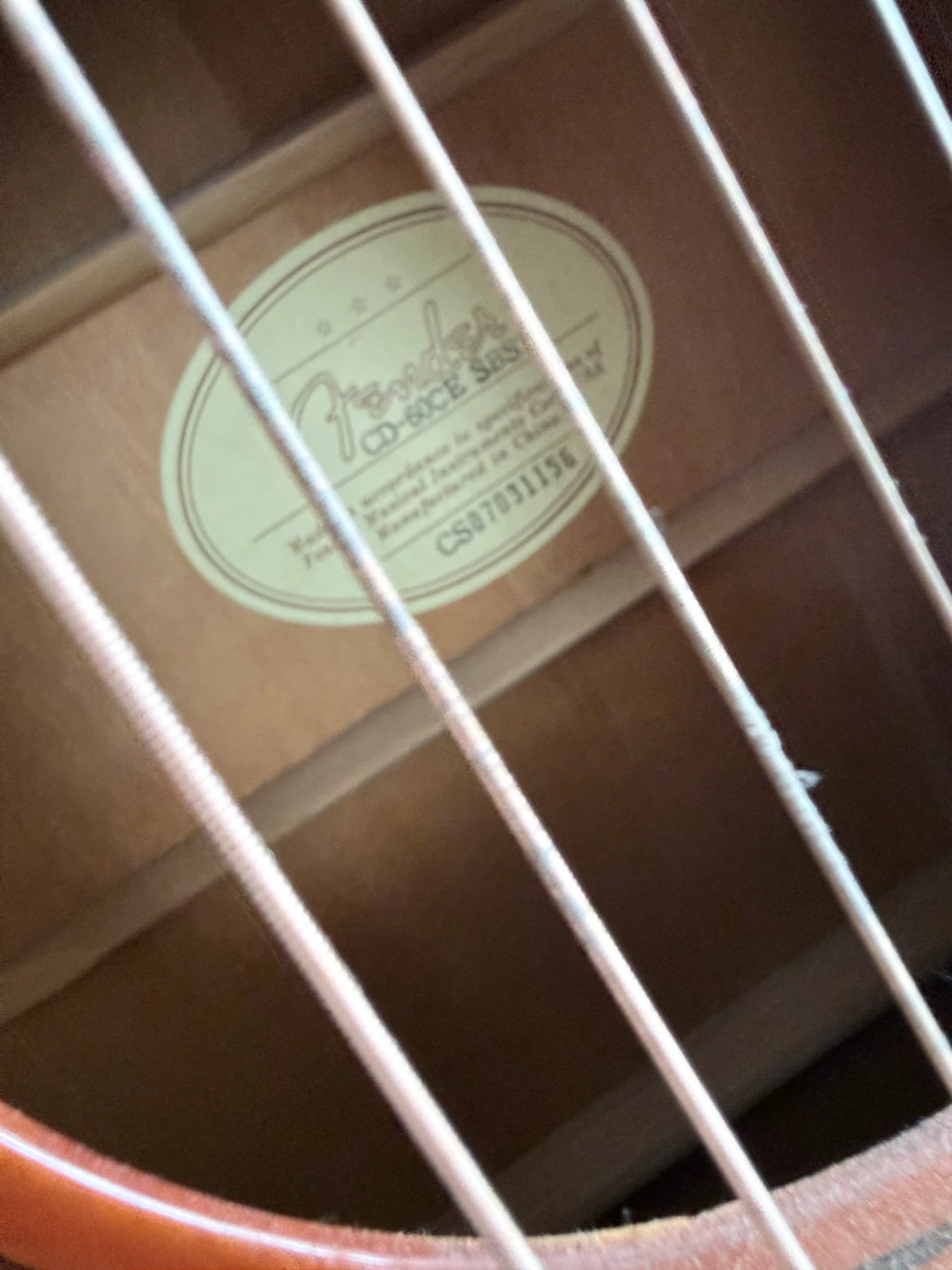Fender CD-60CE Acoustic Electric Guitar - photo 2