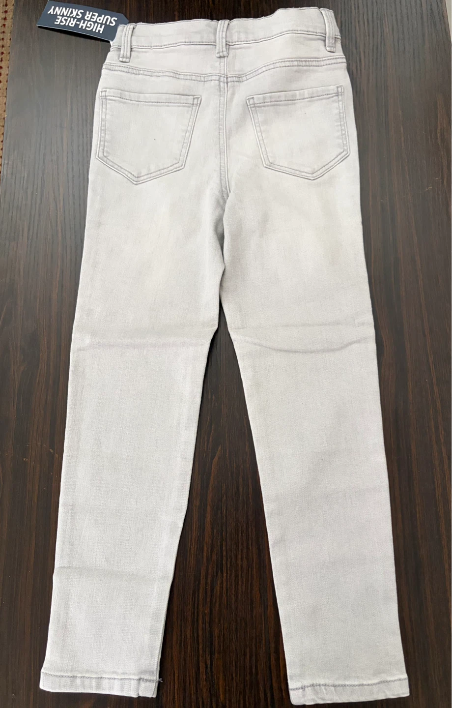 OshKosh B'gosh Girls' Gray Super Skinny Jeans Size 6X - photo 3