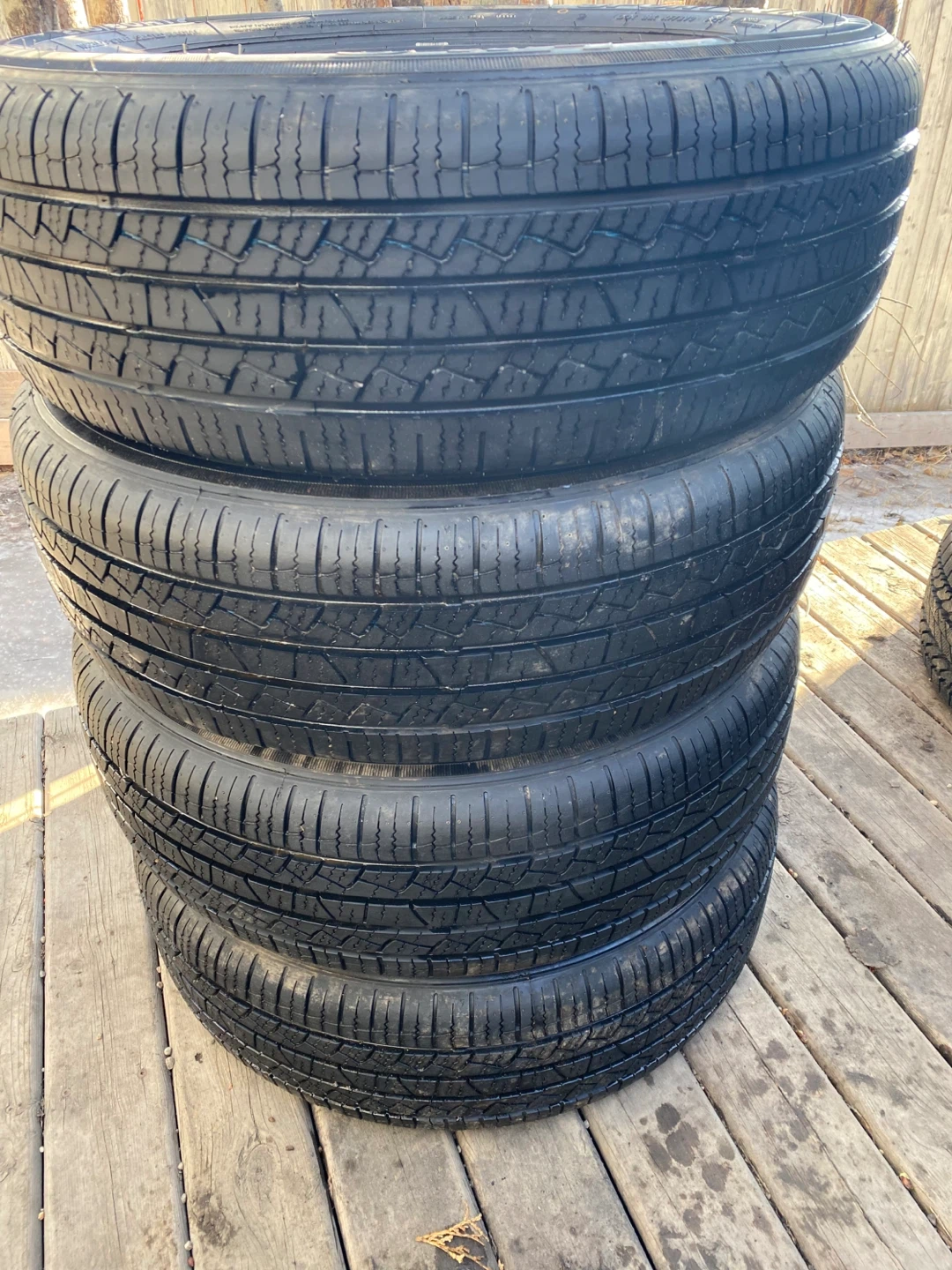 215/60R17 Tires - Set of 4