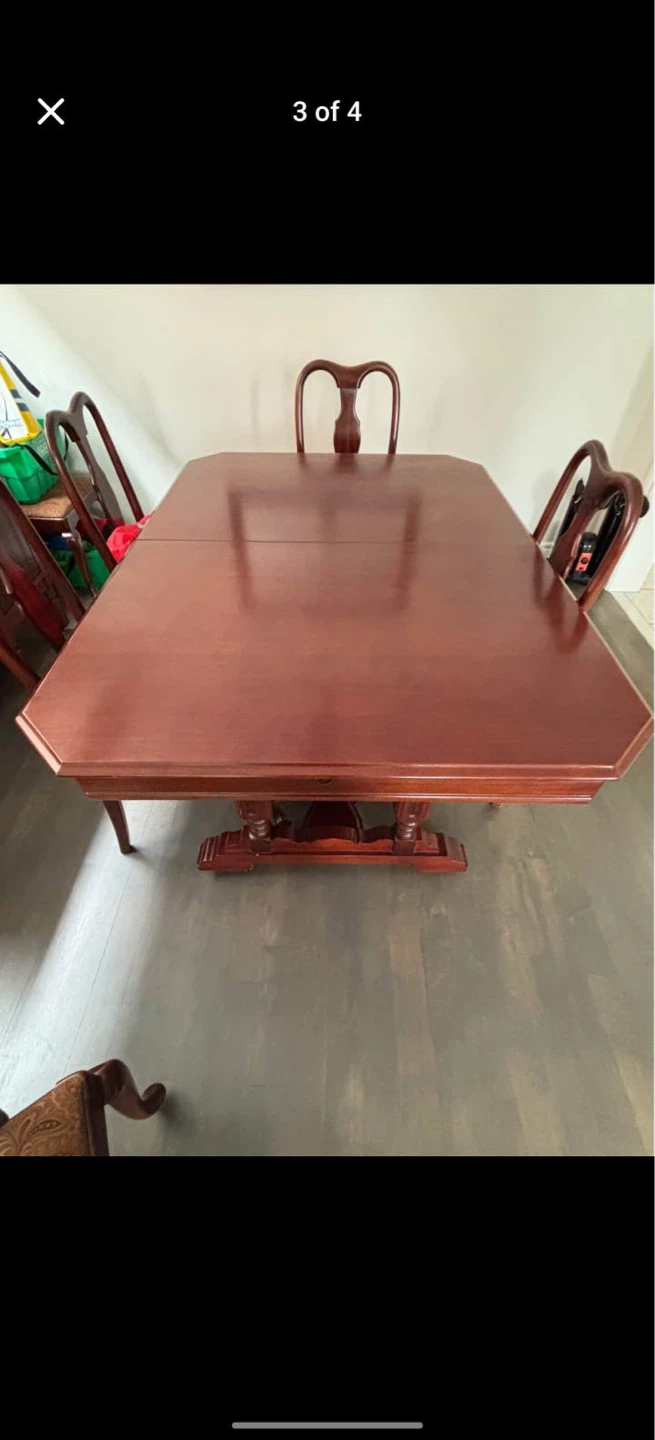 Dining Table with 4 Chairs