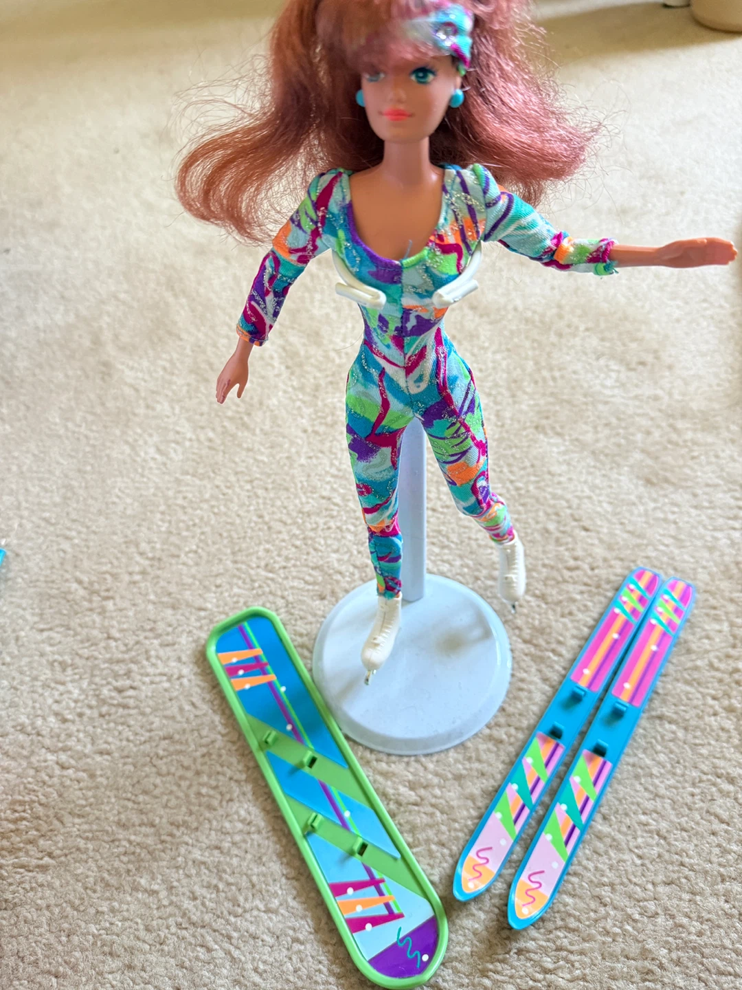 Vintage Barbie Midge  Winter Sport Doll 13514 with Accessories