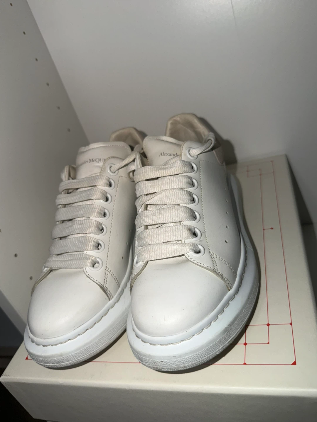 Alexander McQueen Oversized Sneaker - White/Pink - Size 6 - photo 2