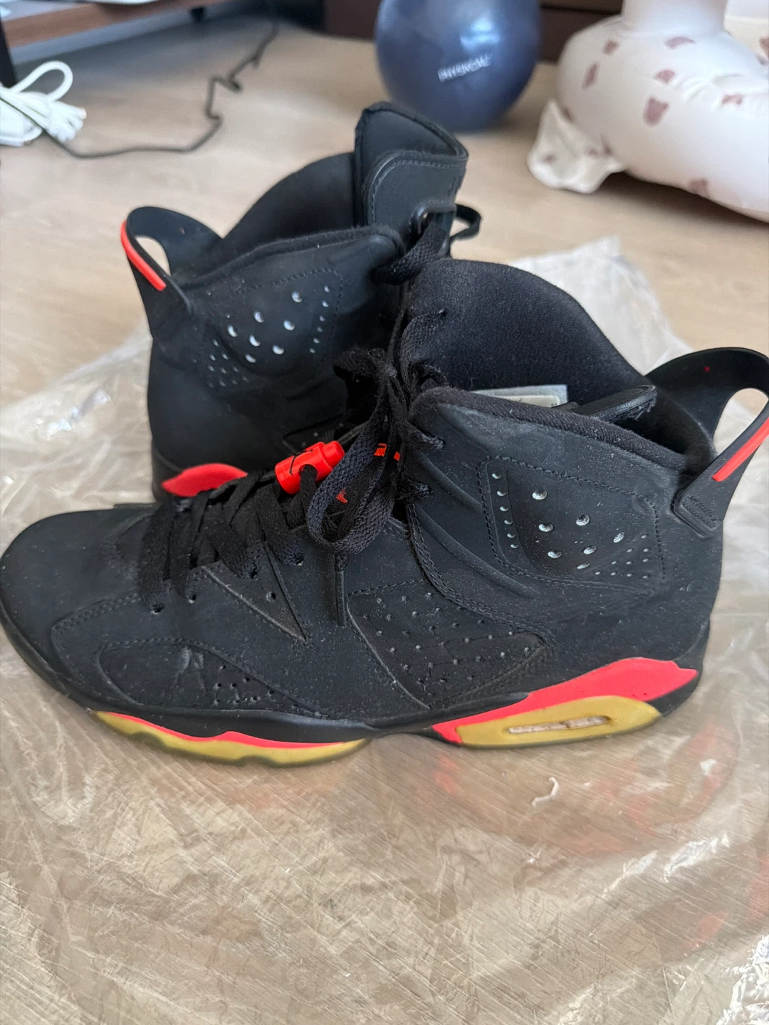 Air Jordan 6 Retro Infrared 2014 Size US 9 - photo 2