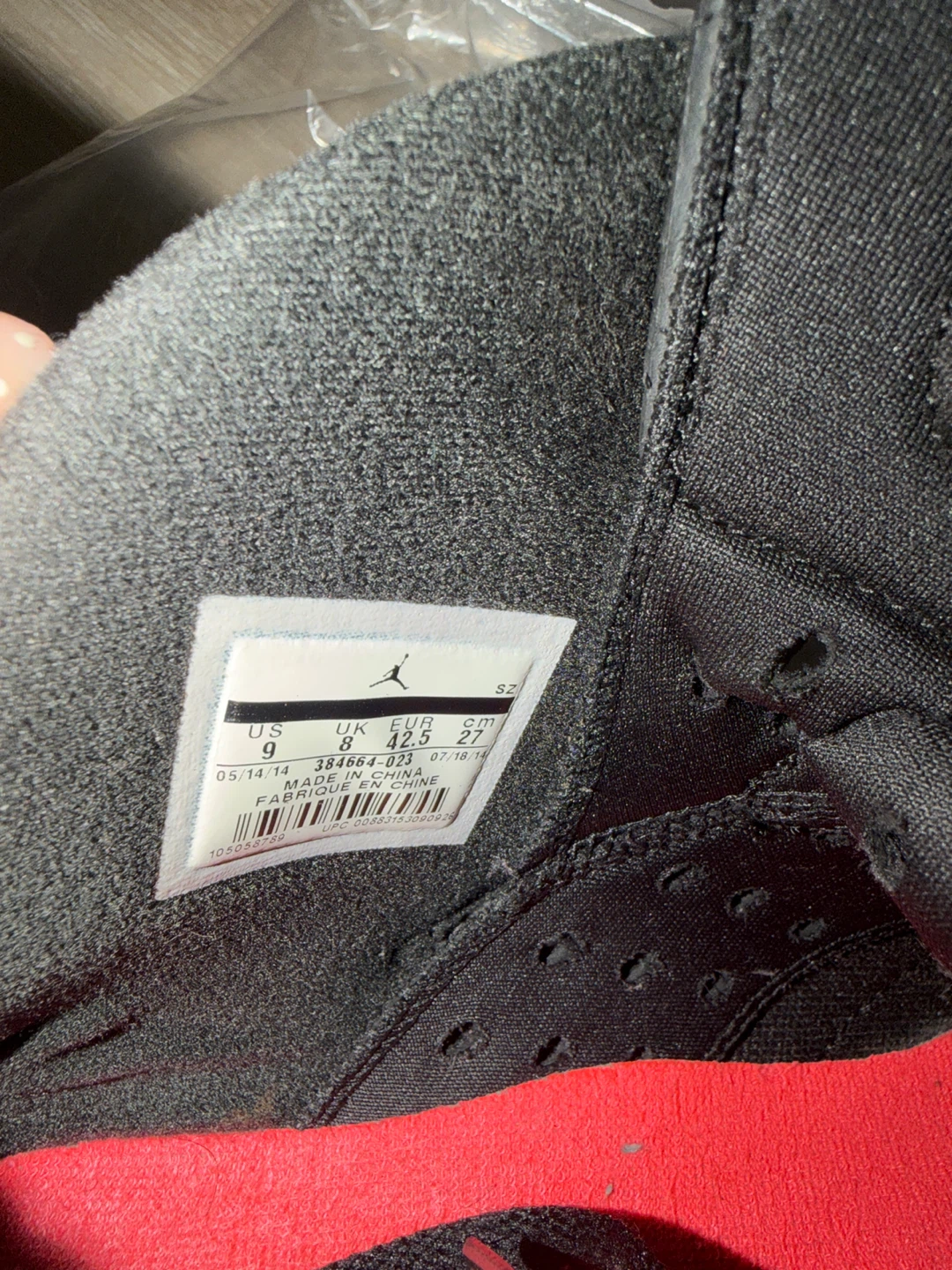 Air Jordan 6 Retro Infrared 2014 Size US 9 - photo 5