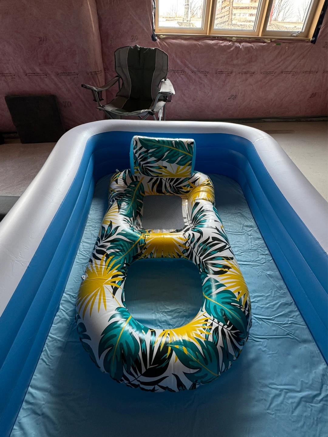 🌊 Large Inflatable Family Pool + Floating Chair – Brand New! ☀️ - photo 5