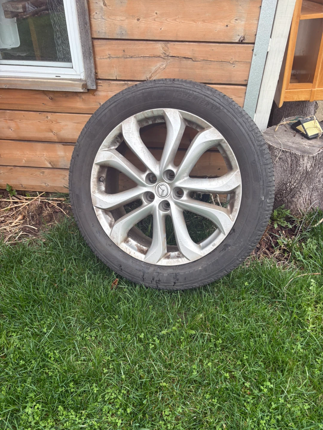 245/50R20 all season tires + rims 4