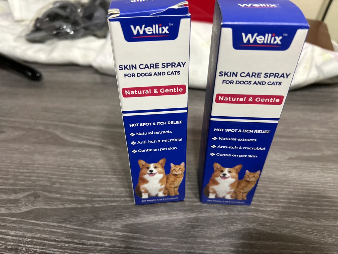 New-Wellix Skin Care Spray for Dogs and Cats - 2x 100ml