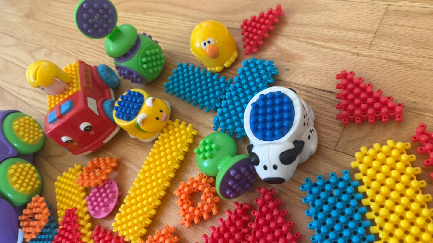 Fisher-Price Stacking Creatures & Building Blocks Set - photo 2