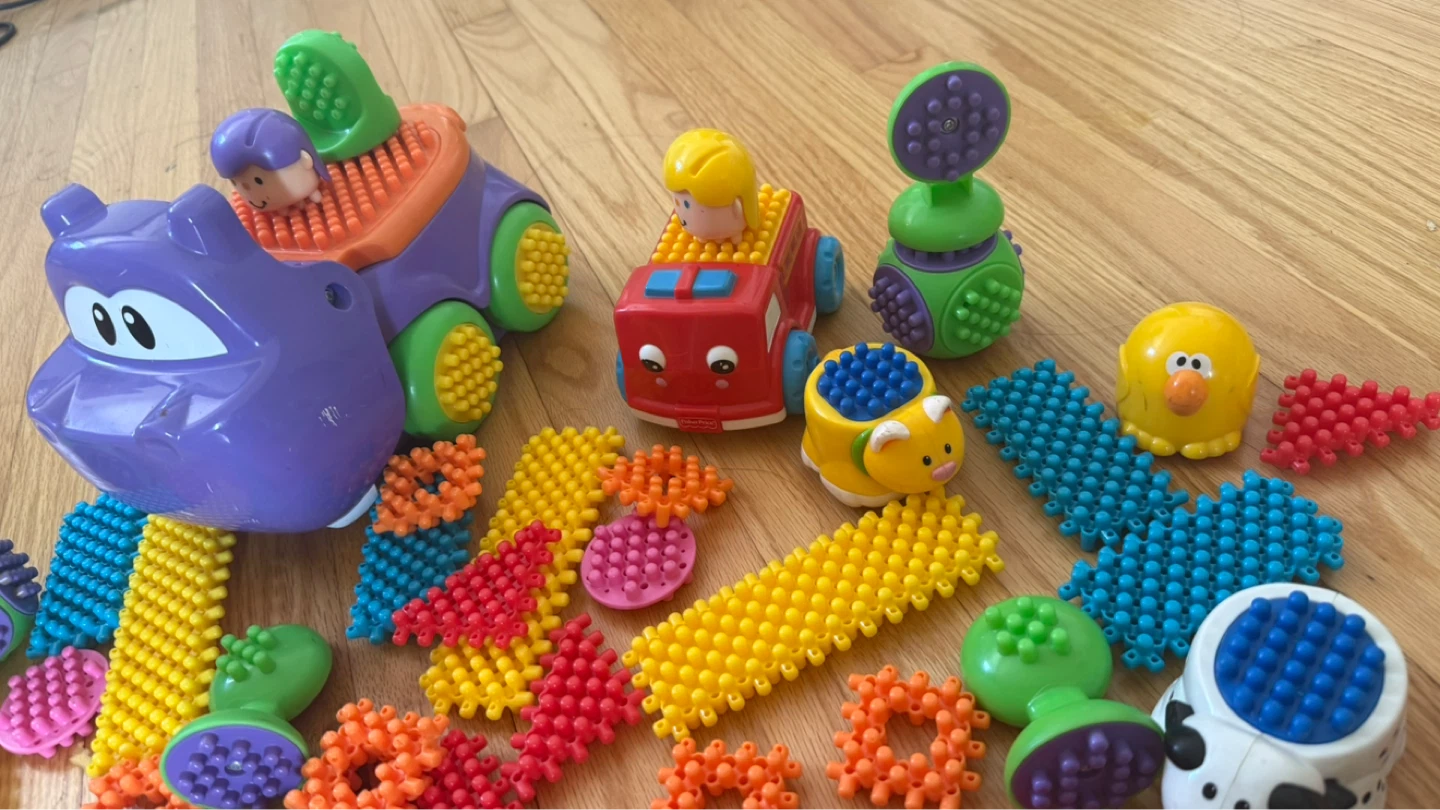 Fisher-Price Stacking Creatures & Building Blocks Set - photo 3