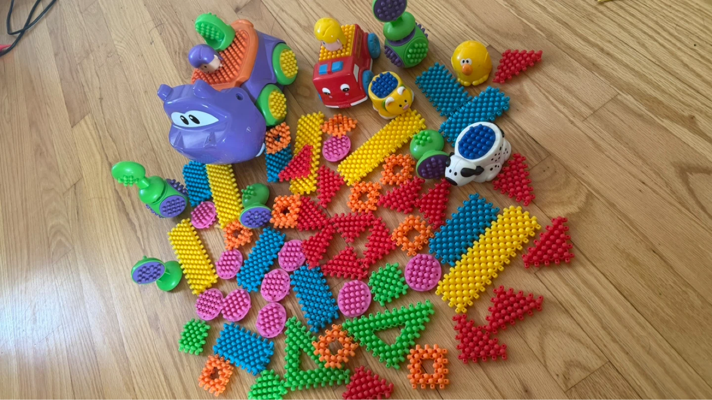 Fisher-Price Stacking Creatures & Building Blocks Set