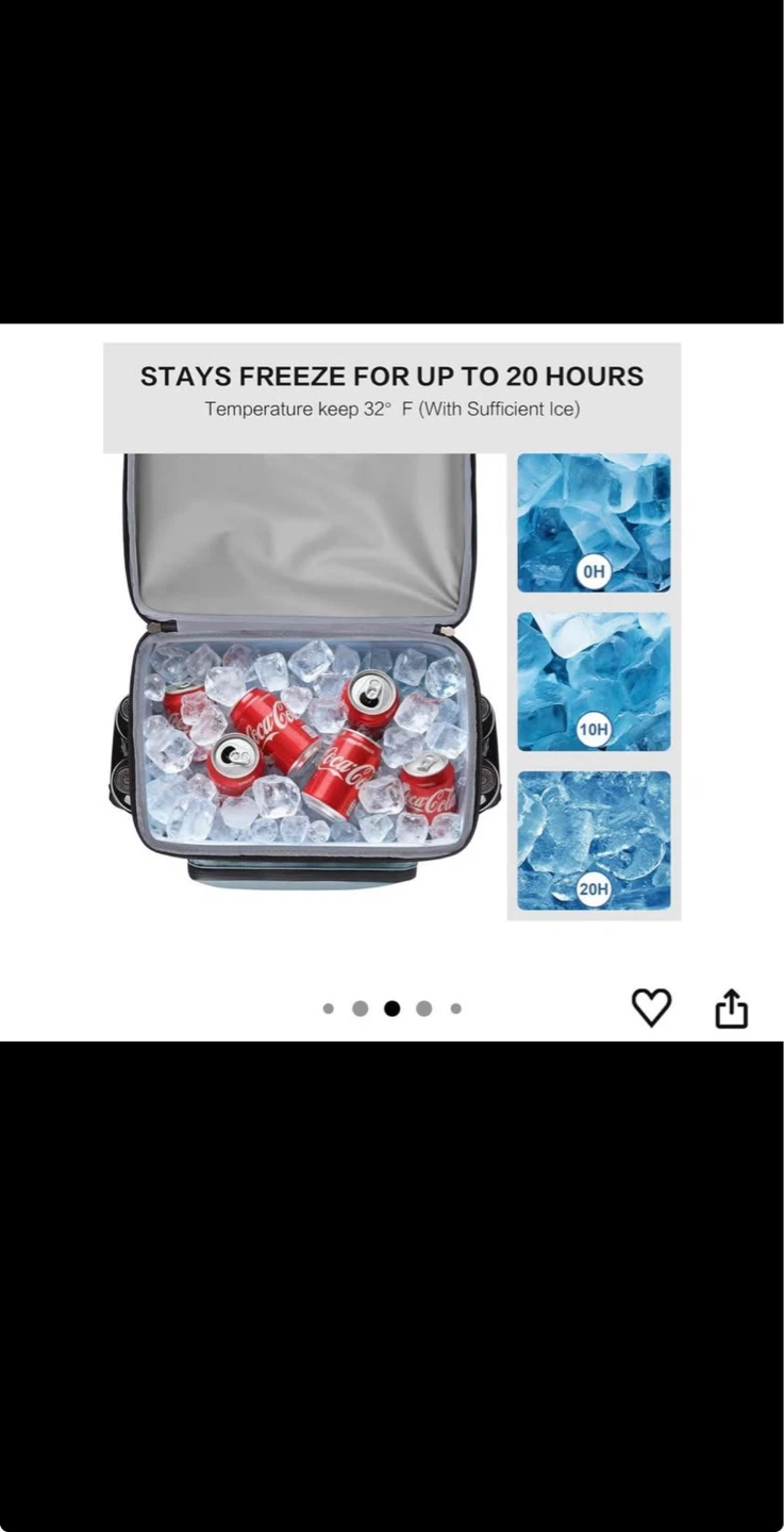 Hulongo Insulated Cooler Backpack - Light Blue - photo 3
