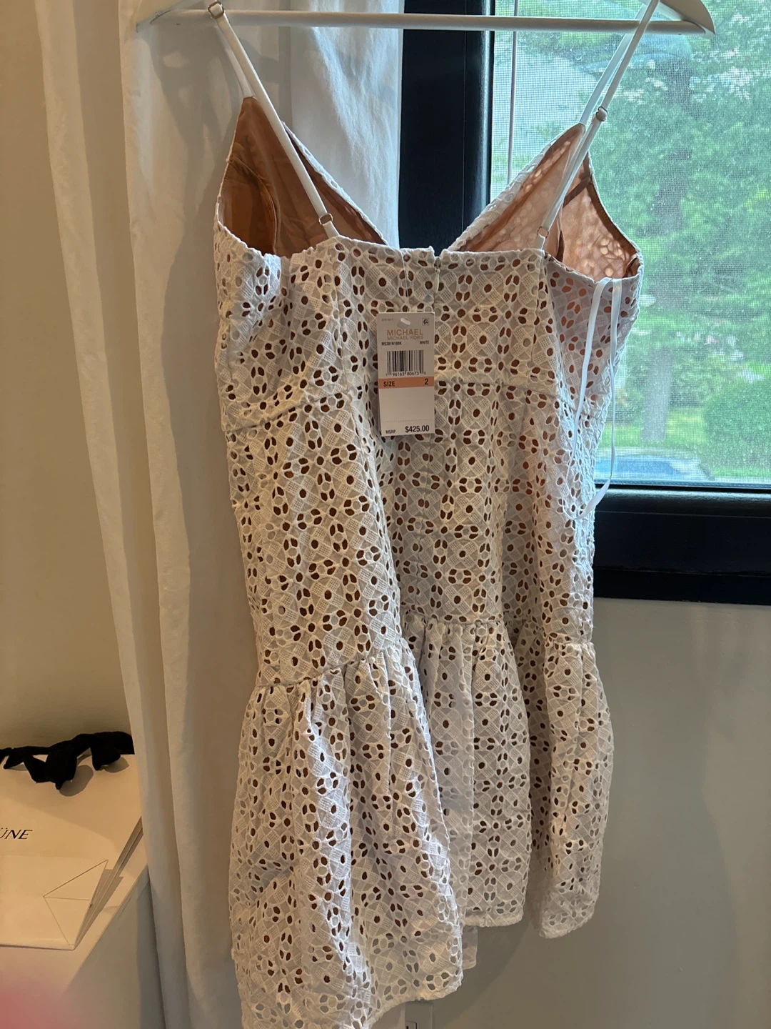 Michael Kors White Eyelet Dress - Size 2 - photo 3