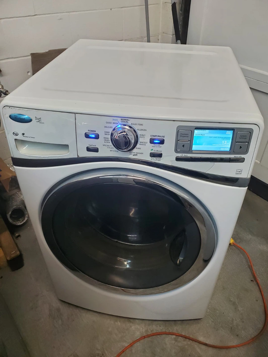 Whirlpool Duet Front Load Washing Machine