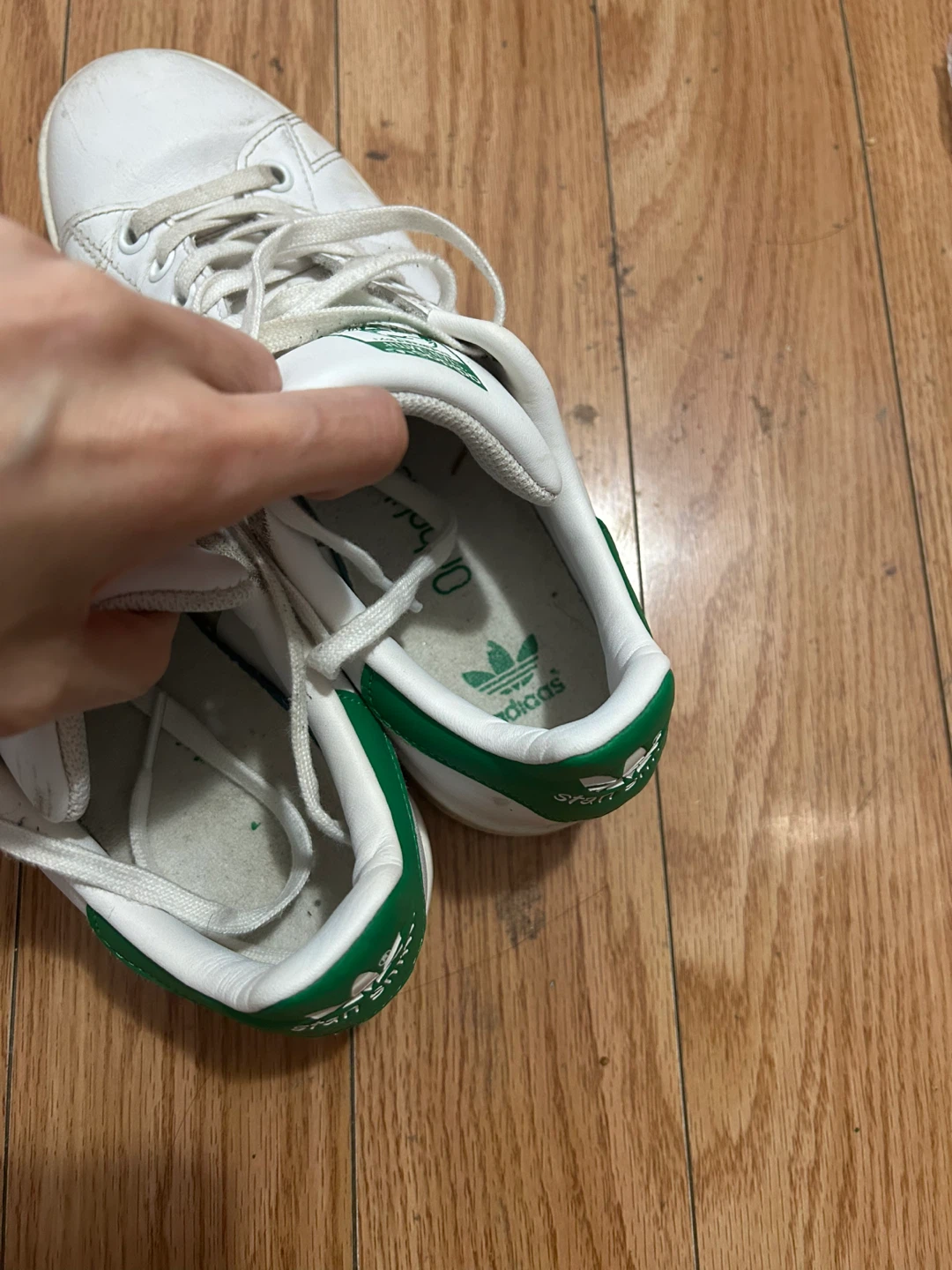 Size 6 Women Adidas Stan Smith Sneakers - White/Green - photo 3