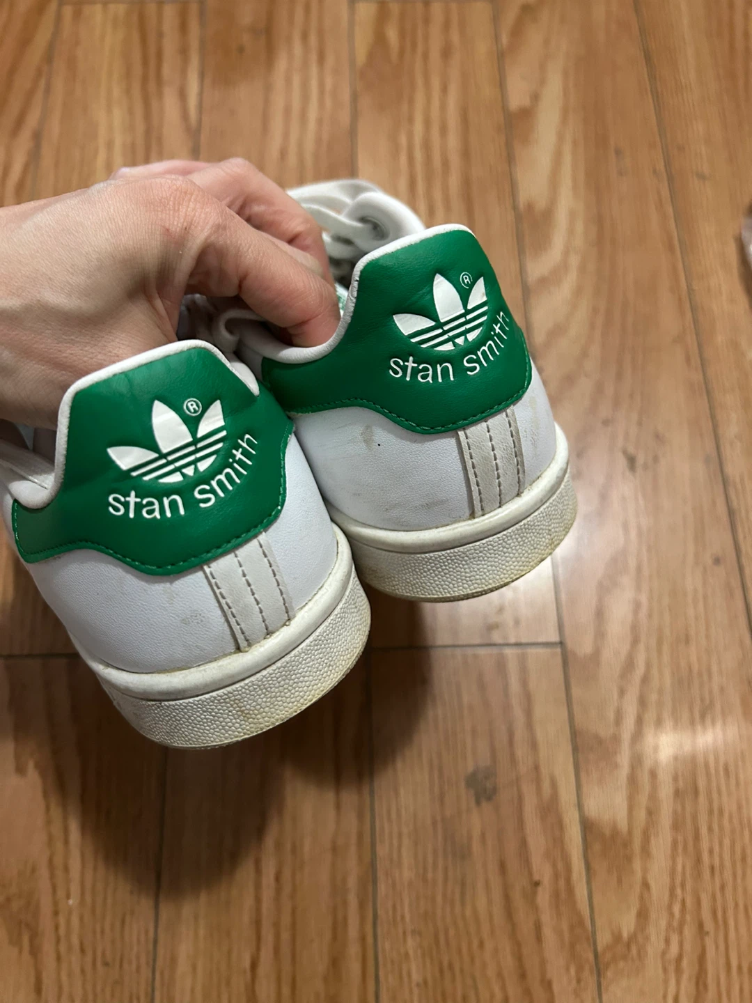 Size 6 Women Adidas Stan Smith Sneakers - White/Green - photo 2