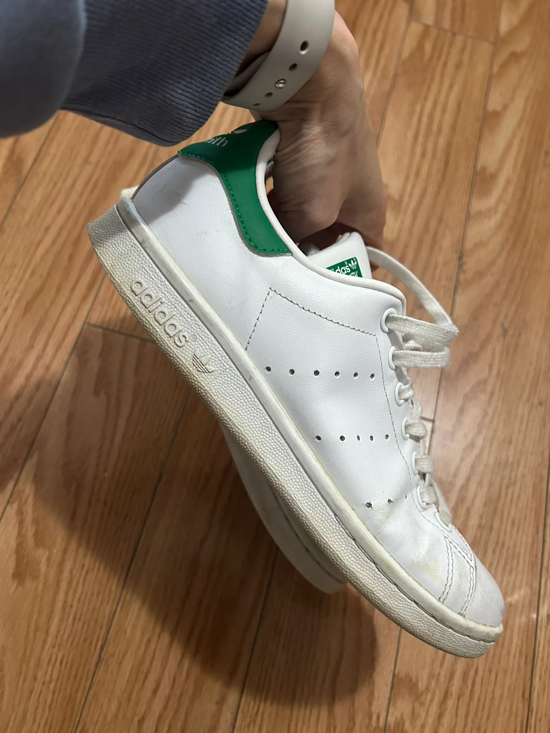 Size 6 Women Adidas Stan Smith Sneakers - White/Green - photo 5