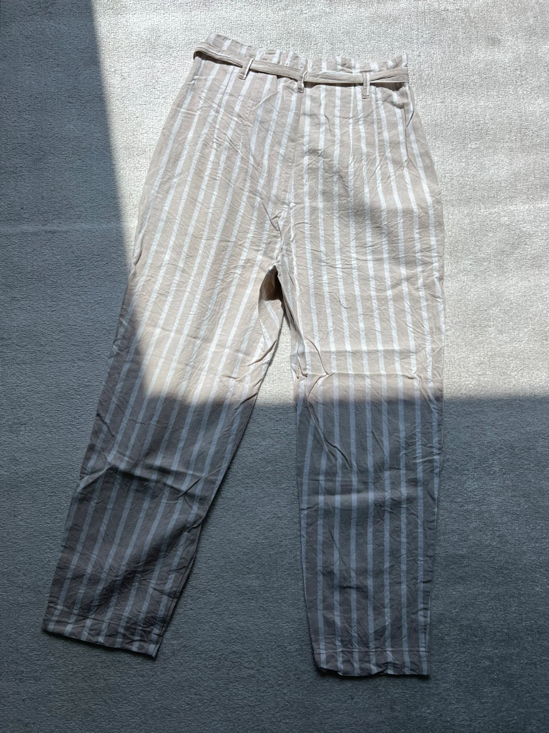 Abercrombie & Fitch Striped Linen Blend Pants - Size M - photo 4