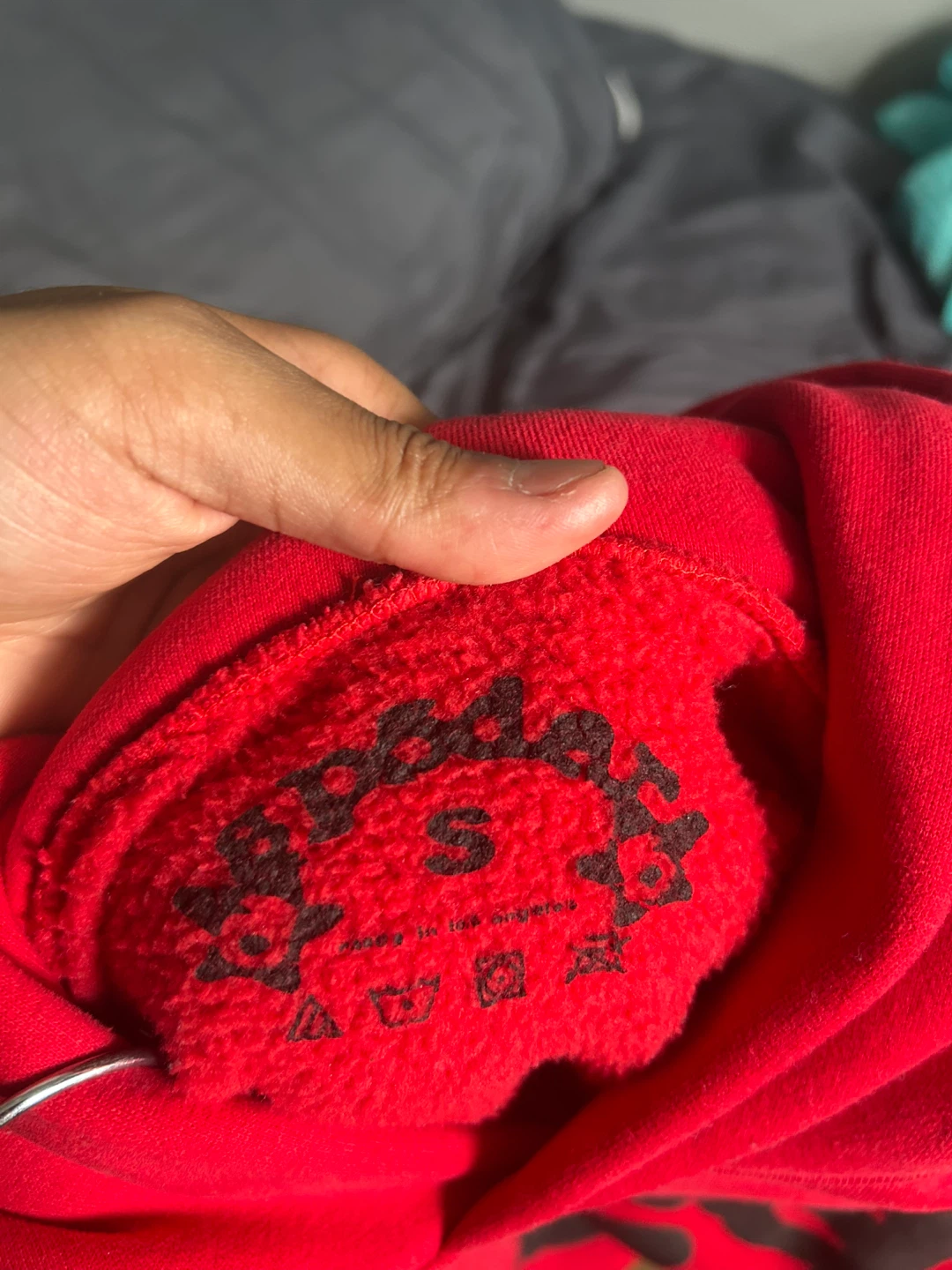 RED SPIDER HOODIE FOR SALE - photo 2
