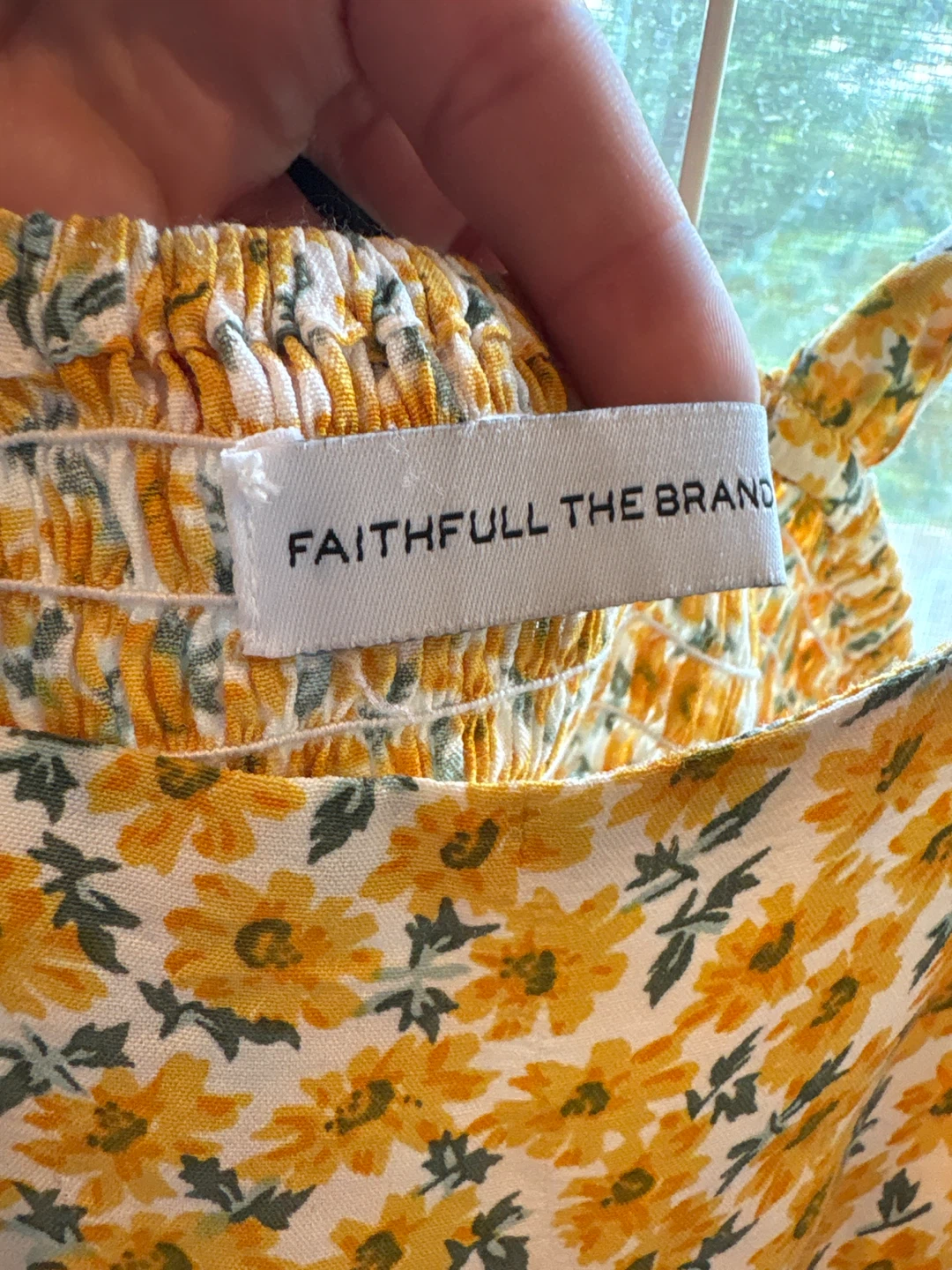 Faithfull the Brand Yellow Floral Jumpsuit - photo 2