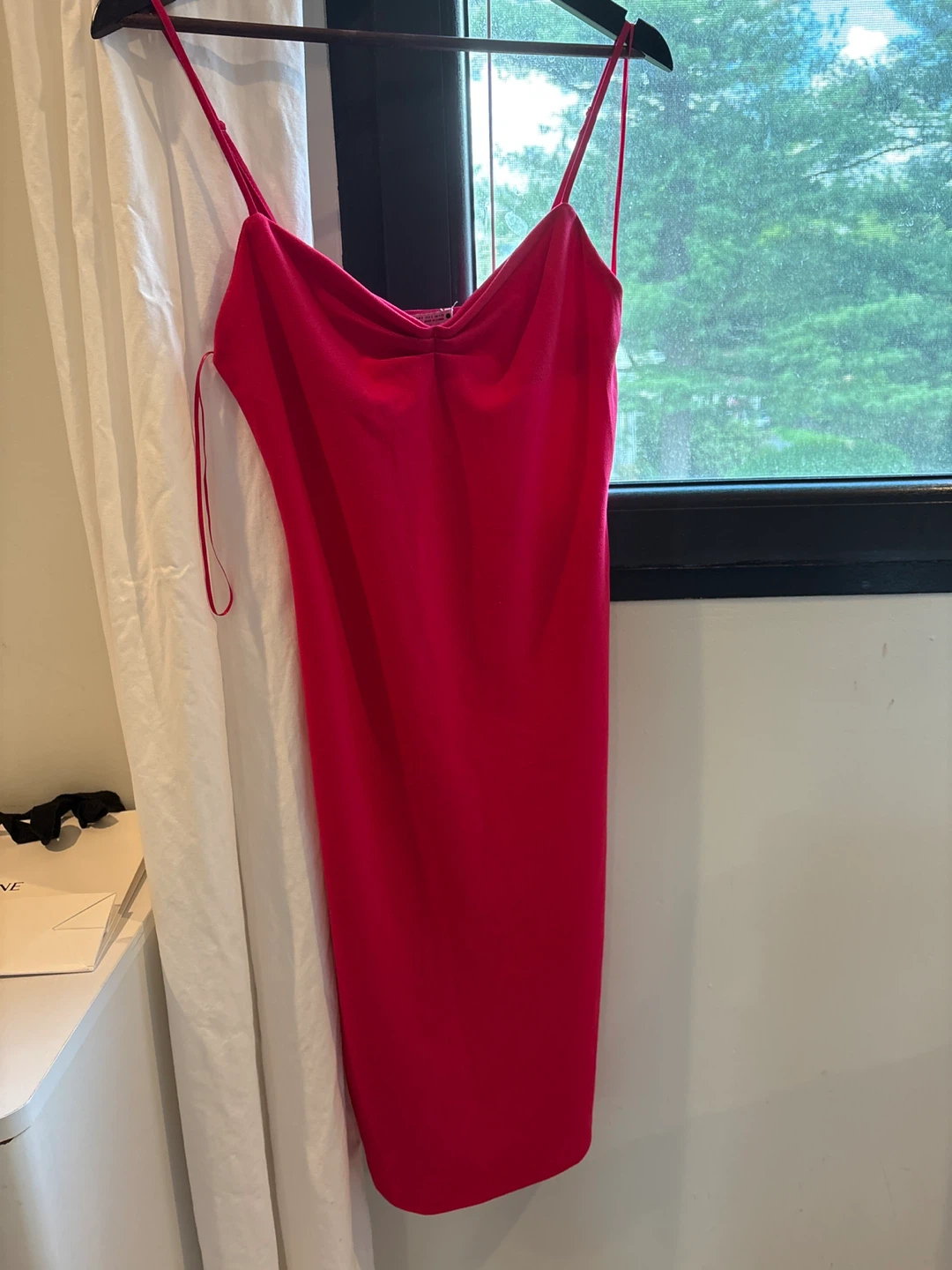Zara Pink Slip Dress Size S