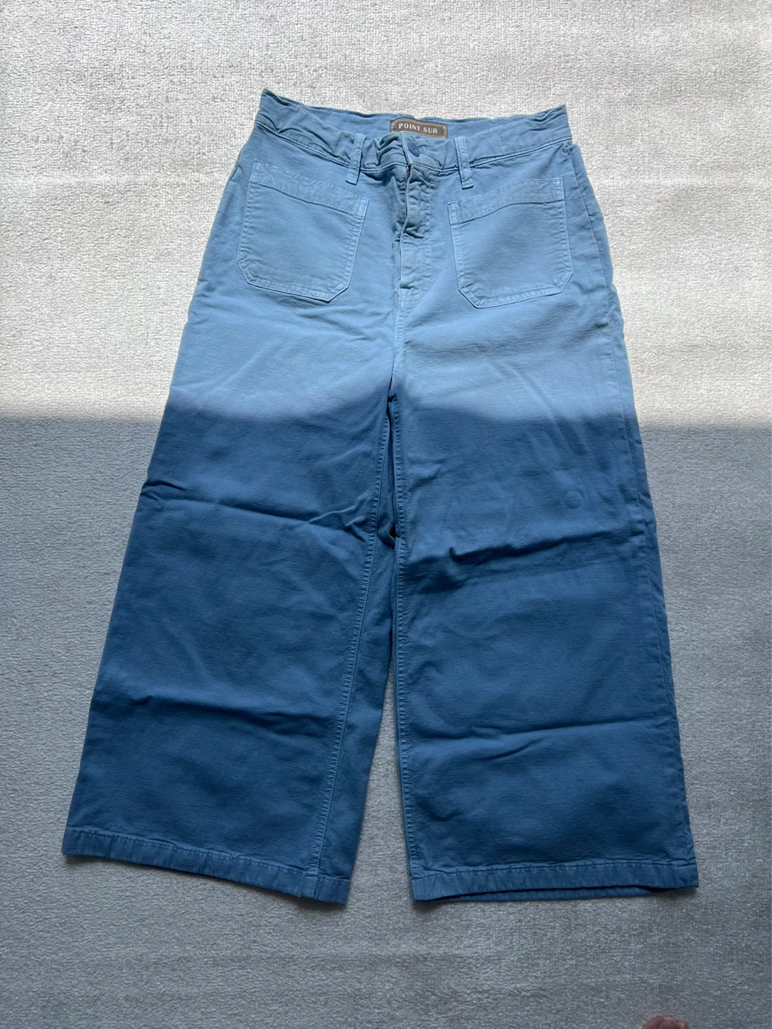 Point Sur Wide Leg Pants - Blue