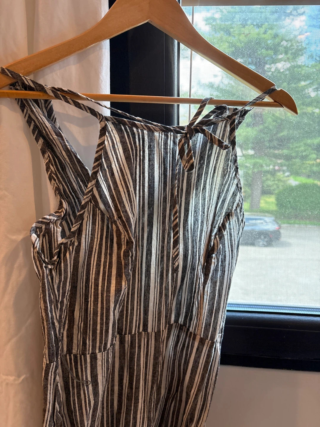 June & Hudson Striped Jumpsuit Size S - photo 2