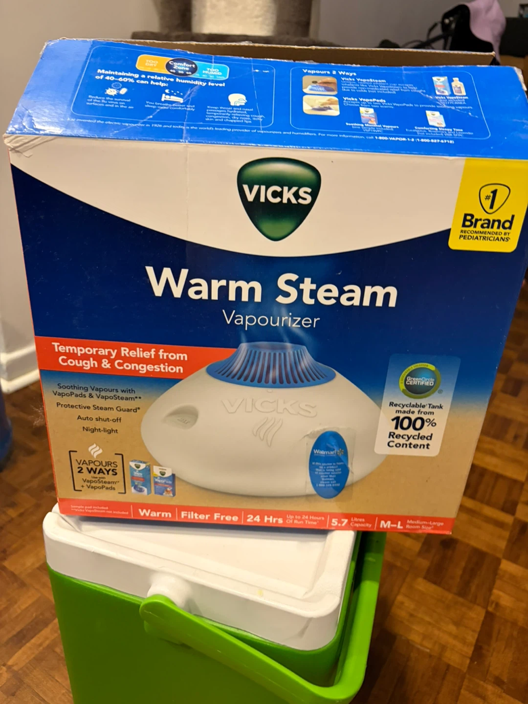 Vicks Warm Steam VapoRise VapoRizer