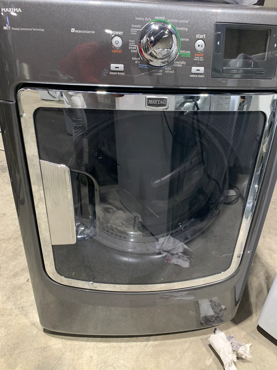Maytag dryer grey -27 inch only -275/-