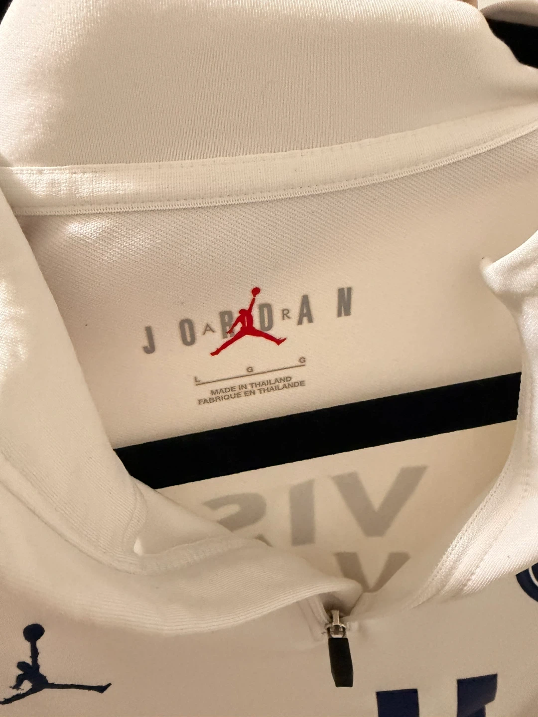 Paris Saint-Germain Jordan Quarter Zip Pullover - photo 3