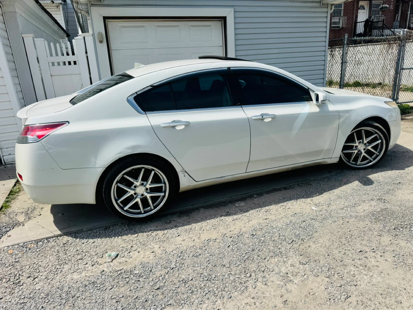White Acura TL Sedan - photo 5