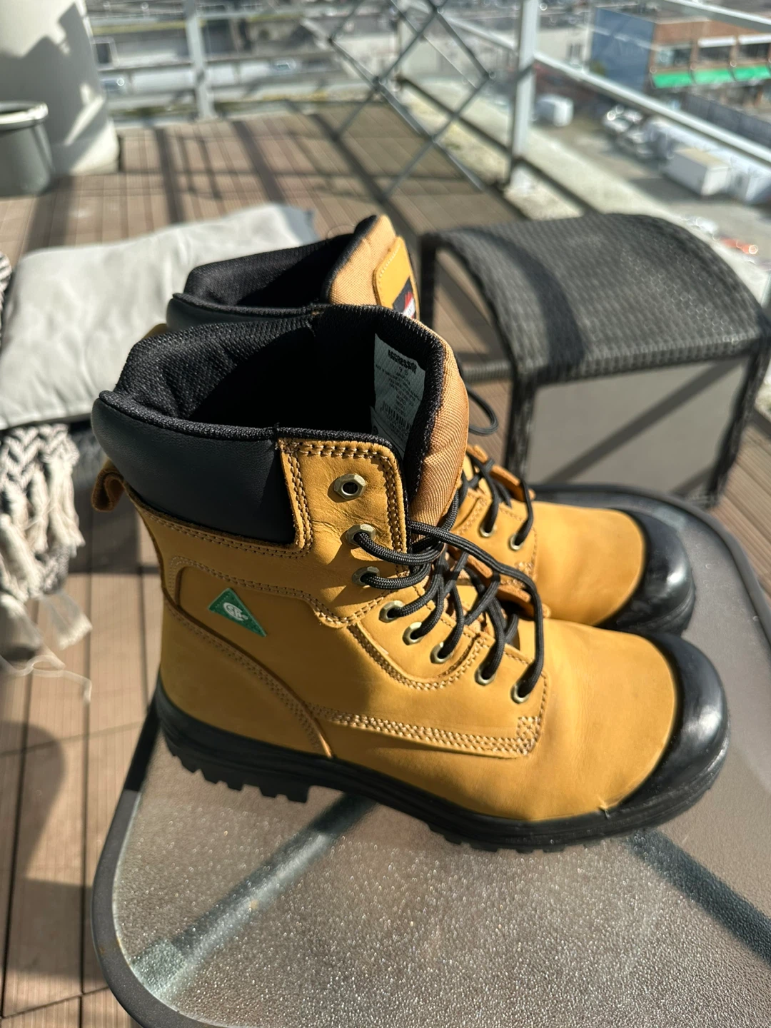 Safety shoe (Mining 8”) Aggressor-Air Work Boots - Size 11
